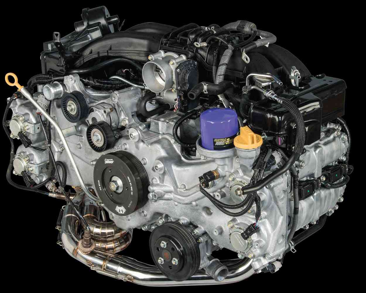 LASLEEVE BRZ Project Engine view