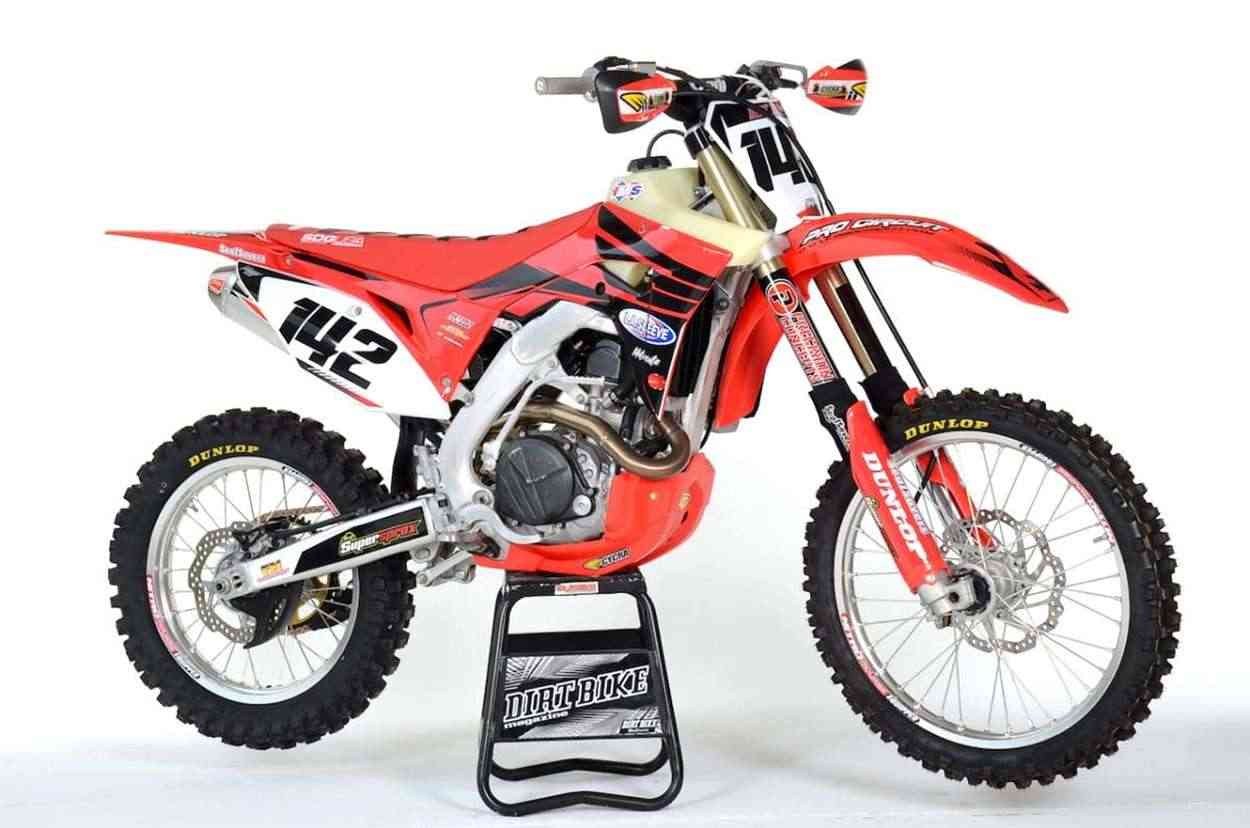 L.A.SLEEVE CRF450RX Project Bike