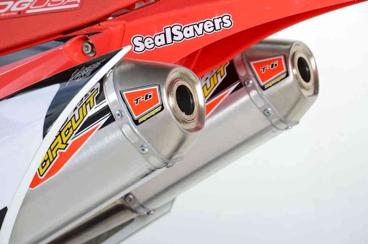 L.A.SLEEVE CRF450RX exhaust