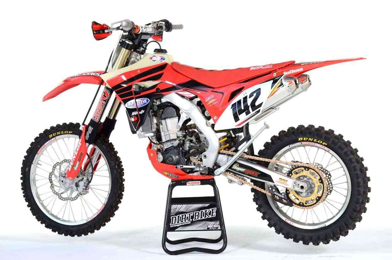 L.A.SLEEVE CRF450RX bike view